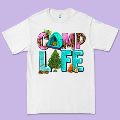 Camp Life Premium Tee Designed By Adodesignshop