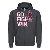 Smoke Go Burgundy Fifht Hard Win The Fight Zipper Hoodie - Bettercallsaul
