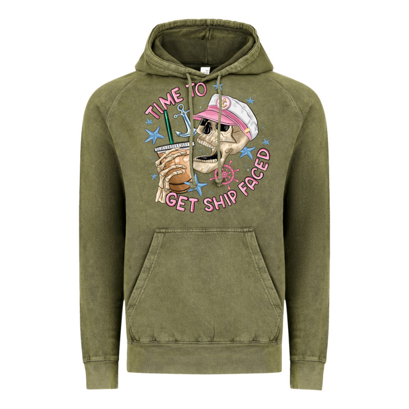Time To Get Ship Faced Vintage Hoodie by MaliasSmallBusiness | Teevron