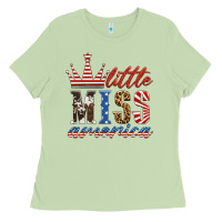 Matcha little miss america Ladies Tee - HRA Design Shop