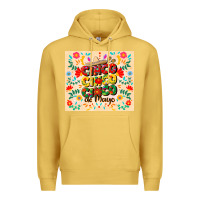 Antique Gold cinco cinco cinco de mayo Premium Hoodie - CowGirlArtShop