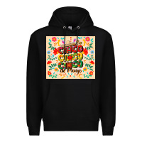 Black cinco cinco cinco de mayo Premium Hoodie - CowGirlArtShop