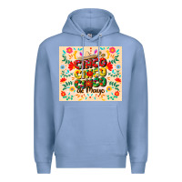 Colony Blue cinco cinco cinco de mayo Premium Hoodie - CowGirlArtShop