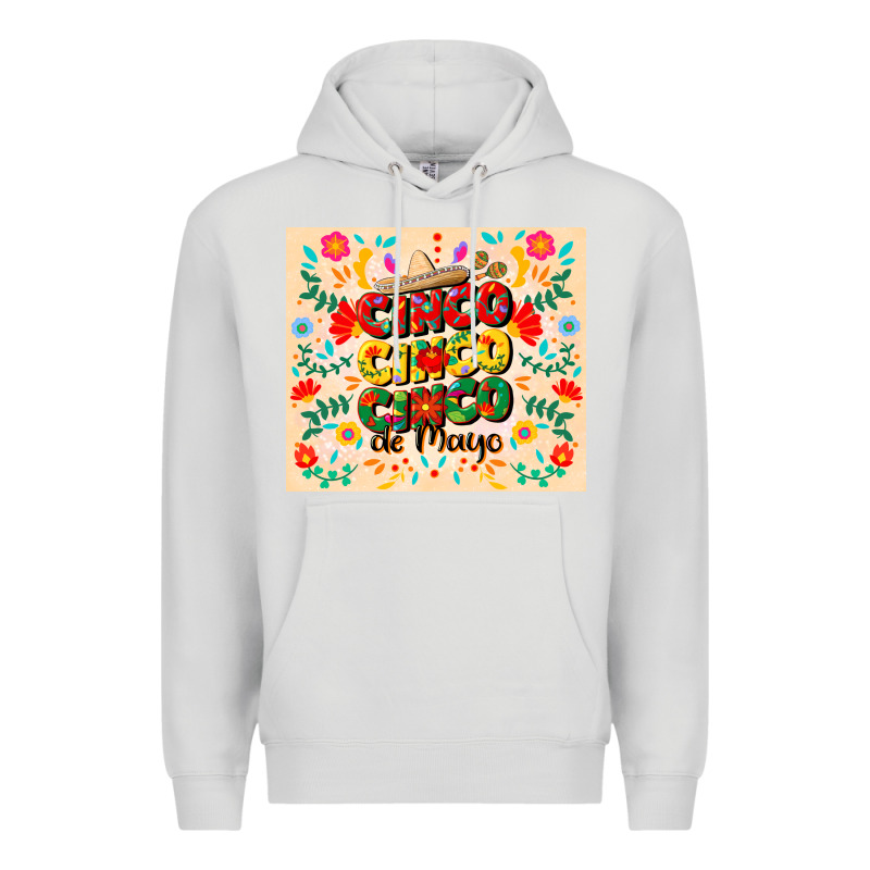 Cinco Cinco Cinco De Mayo Premium Hoodie by CowGirlArtShop | Teevron