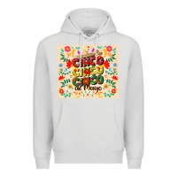Dove Grey cinco cinco cinco de mayo Premium Hoodie - CowGirlArtShop