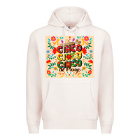 Pale Pink cinco cinco cinco de mayo Premium Hoodie - CowGirlArtShop