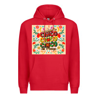 Red cinco cinco cinco de mayo Premium Hoodie - CowGirlArtShop