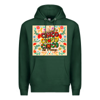 Sports Green cinco cinco cinco de mayo Premium Hoodie - CowGirlArtShop