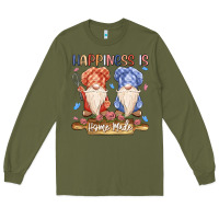 Army Green happiness is homemade Long Sleeve Tee - MaliasSmallBusiness