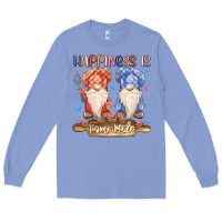 Colony Blue happiness is homemade Long Sleeve Tee - MaliasSmallBusiness