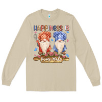Mushroom happiness is homemade Long Sleeve Tee - MaliasSmallBusiness