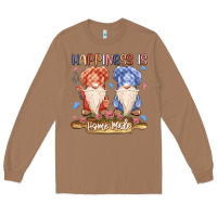 Toasted Coconut happiness is homemade Long Sleeve Tee - MaliasSmallBusiness
