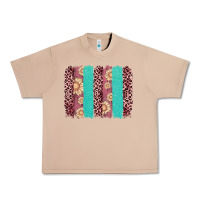 Burro valentine's day floral leopard brushstroke Urban Heavy Tee - AdoDesignShop