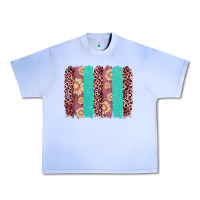 Grape Ice valentine's day floral leopard brushstroke Urban Heavy Tee - AdoDesignShop