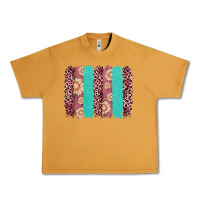 Peanut Butter valentine's day floral leopard brushstroke Urban Heavy Tee - AdoDesignShop