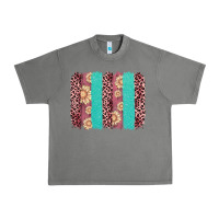 Tornado valentine's day floral leopard brushstroke Urban Heavy Tee - AdoDesignShop