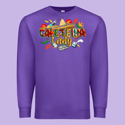 Cinco De Mayo Cafeteria Lady Premium Sweatshirt Designed By Cowgirlartshop