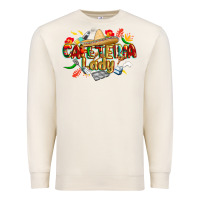 Sandshell cinco de mayo cafeteria lady Premium Sweatshirt - CowGirlArtShop