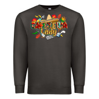 Smoke cinco de mayo cafeteria lady Premium Sweatshirt - CowGirlArtShop