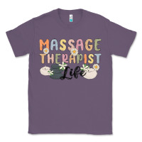 Lavender massage therapist life Classic Tee - MaliasSmallBusiness