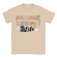 Mushroom massage therapist life Classic Tee - MaliasSmallBusiness