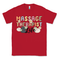 Red massage therapist life Classic Tee - MaliasSmallBusiness