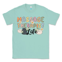 Seafoam massage therapist life Classic Tee - MaliasSmallBusiness