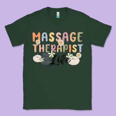 Massage Therapist Life Classic Tee Designed By Maliassmallbusiness