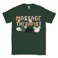 Sports Green massage therapist life Classic Tee - MaliasSmallBusiness