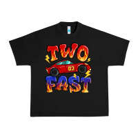 Black two fast boys birthday racing car Urban Heavy Tee - MaliasSmallBusiness