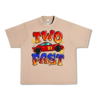 Burro two fast boys birthday racing car Urban Heavy Tee - MaliasSmallBusiness