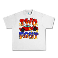 Lunar Rock two fast boys birthday racing car Urban Heavy Tee - MaliasSmallBusiness