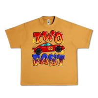 Peanut Butter two fast boys birthday racing car Urban Heavy Tee - MaliasSmallBusiness