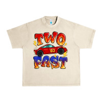 Sandshell two fast boys birthday racing car Urban Heavy Tee - MaliasSmallBusiness