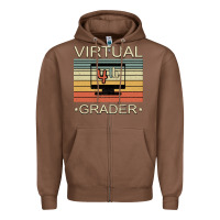 Chestnut Virtual 4th Grader Zipper Hoodie - Bettercallsaul