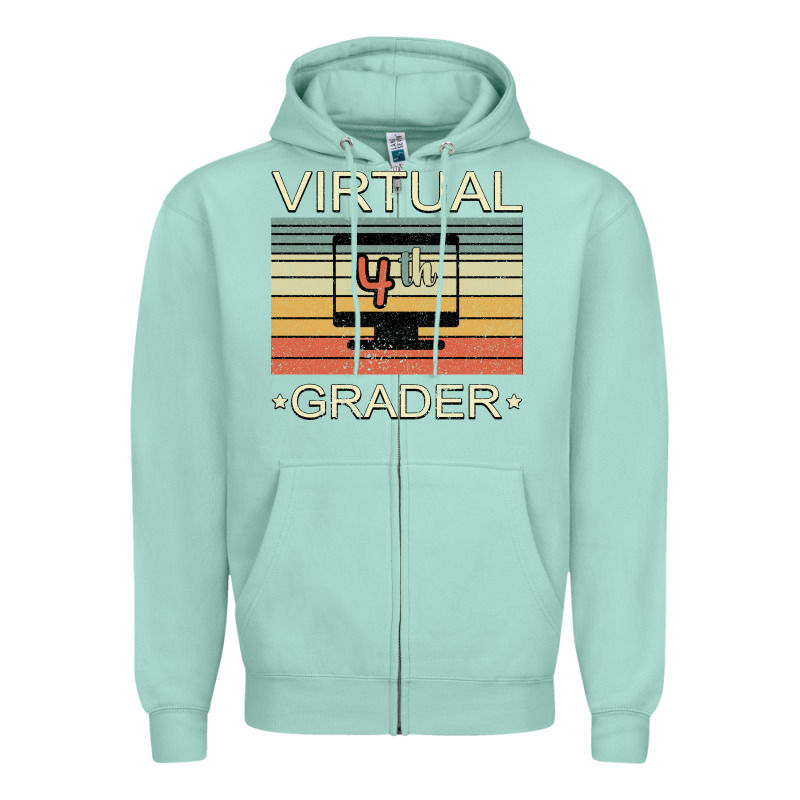 Virtual 4th Grader Zipper Hoodie by Bettercallsaul | Teevron