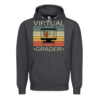 Smoke Virtual 4th Grader Zipper Hoodie - Bettercallsaul
