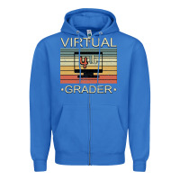 True Royal Virtual 4th Grader Zipper Hoodie - Bettercallsaul