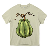 Mossy gourd green pumpkin Heavy Core Tee - BarkalooDesign