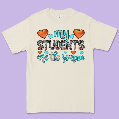 My Students Are The Reason Premium Tee Designed By Jahusdesignshop
