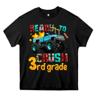 Black ready to school crush 3rd grade Heavy Core Tee - AdoDesignShop