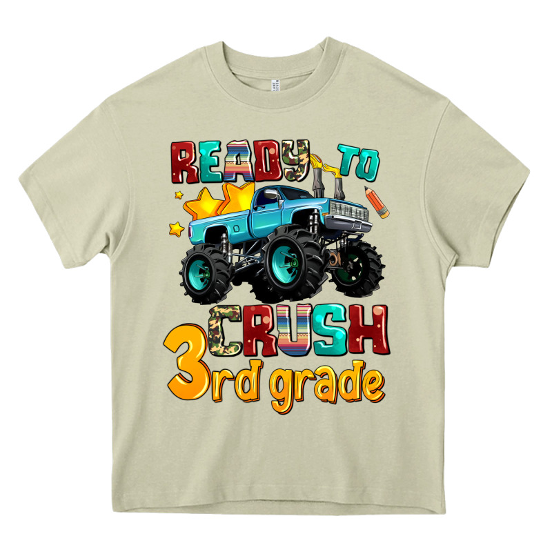 Ready To School Crush 3rd Grade Heavy Core Tee by AdoDesignShop | Teevron