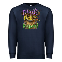 Navy pinch peel eat repeat Premium Sweatshirt - CowGirlArtShop