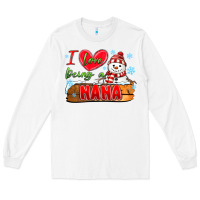 White i love being a nana Long Sleeve Tee - MaliasSmallBusiness