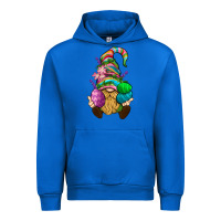 Cobalt Easter Holding Eggs Gnome Urban Hoodie - BundleAndBundleShop