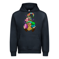 Navy Easter Holding Eggs Gnome Urban Hoodie - BundleAndBundleShop