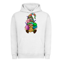 Pigment Lunar Rock Easter Holding Eggs Gnome Urban Hoodie - BundleAndBundleShop