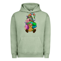 Easter Holding Eggs Gnome Urban Hoodie | Teevron