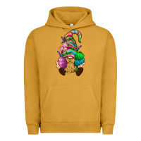 Pigment Peanut Butter Easter Holding Eggs Gnome Urban Hoodie - BundleAndBundleShop