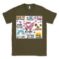 Army Green positive affirmations Classic Tee - MaliasSmallBusiness